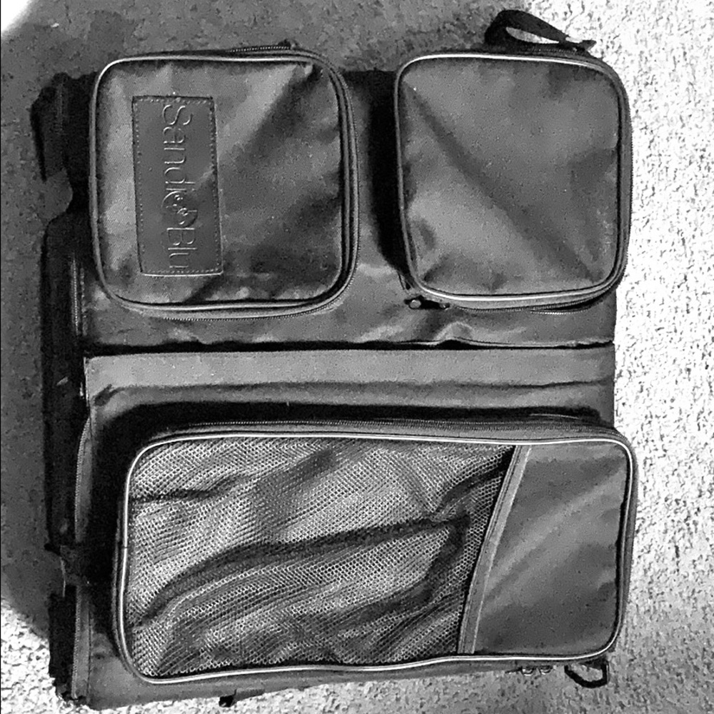 Diaper bag portable bassinet